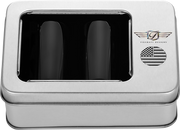 FIGURATI DESIGNS Docking Covers - American Flag - Long - Contrast Cut - Black FD26-DC-2545-BK