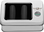 FIGURATI DESIGNS Docking Covers - American Flag - Green Line - Long - Black FD72-DC-2545-BK