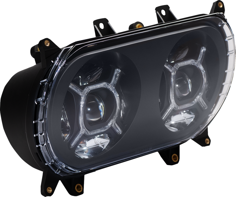 CUSTOM DYNAMICS ProGlow Double-X Led Headlights For RoadGlide 2015-2024