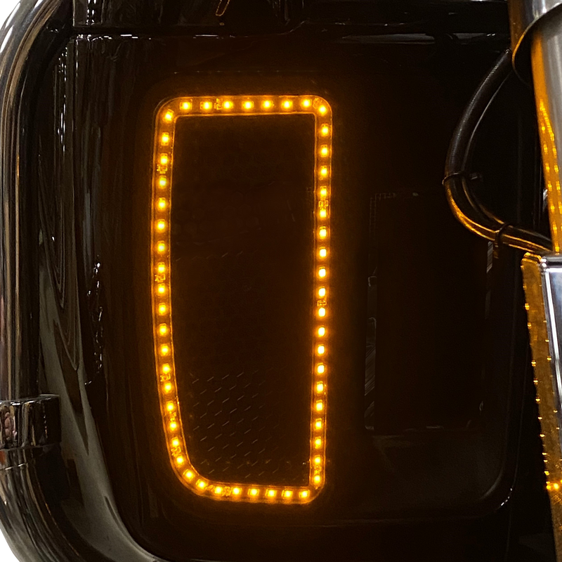 CUSTOM DYNAMICS LED Lower Fairing Light Inserts - Amber