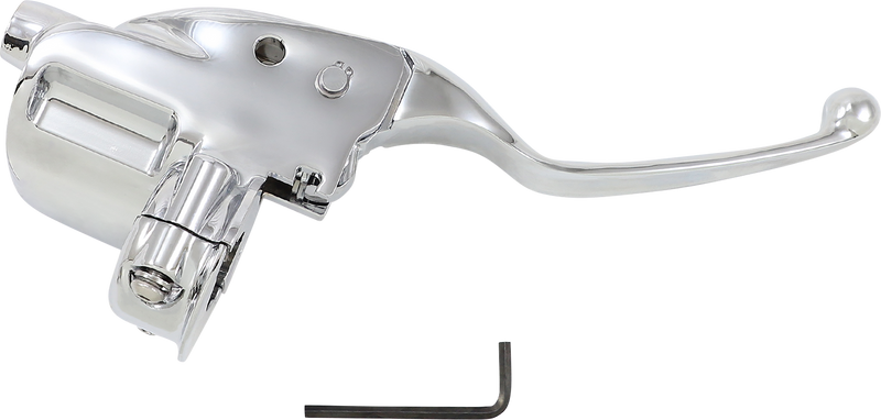 DRAG SPECIALTIES Replacement Clutch Master Cylinder Assembly - 19/32" - Chrome