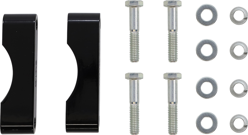 PAUL YAFFE BAGGER NATION Cafe Front Fender - 19" Wheel - With Black Spacers PYO:CAFE-19-13E-B