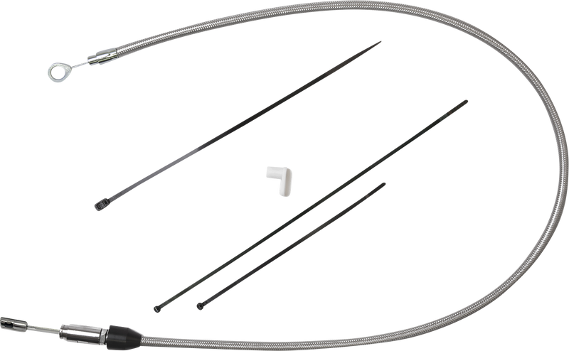 DRAG SPECIALTIES Quick Connect Upper Clutch Cable - Stainless Steel - 36"