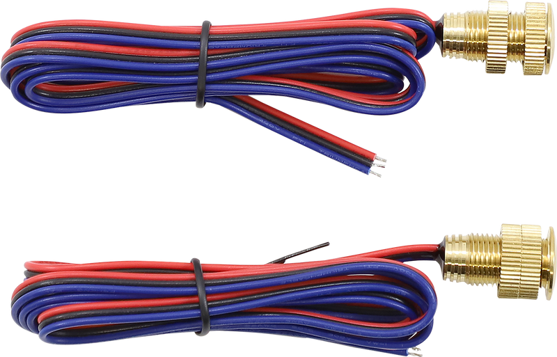 PAUL YAFFE BAGGER NATION Lightning Bolts - Red - Brass PYO:BOLTS-BRK-BR