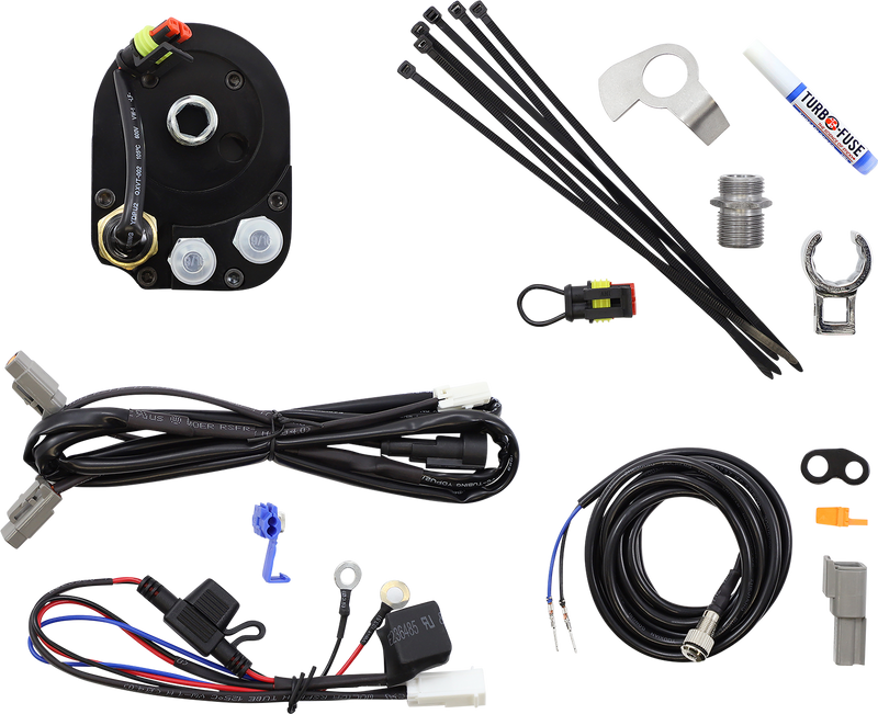 ULTRACOOL Oil Cooler Kit - Gloss Black - Dyna DY-1GSS