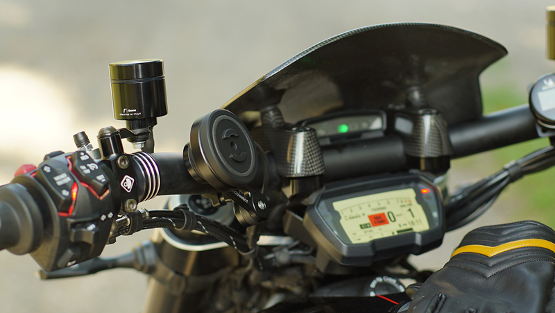 SP CONNECT SPC+ Anti-Vibration Module - Chrome 52830