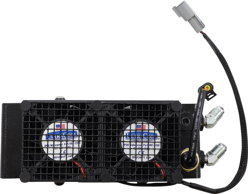 ULTRACOOL Oil Cooler Kit - Naked Black - Indian IN-1N