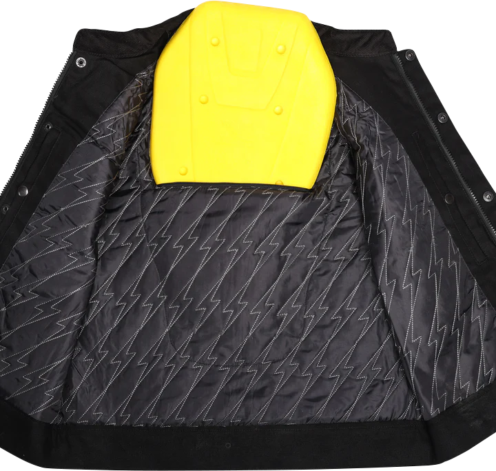 THRASHIN SUPPLY CO. Nightrider v2 Riding Vest - Black - Medium