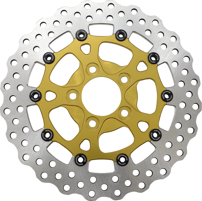 PERFORMANCE MACHINE (PM) Dominator Rotor - Rear - 11.5" - Gold
