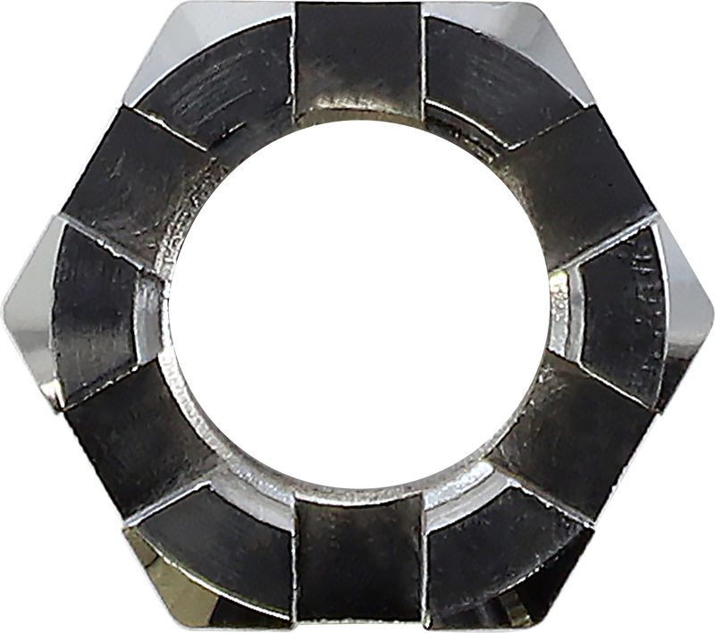 DRAG SPECIALTIES Replacement Rear Axle Nut - Chrome