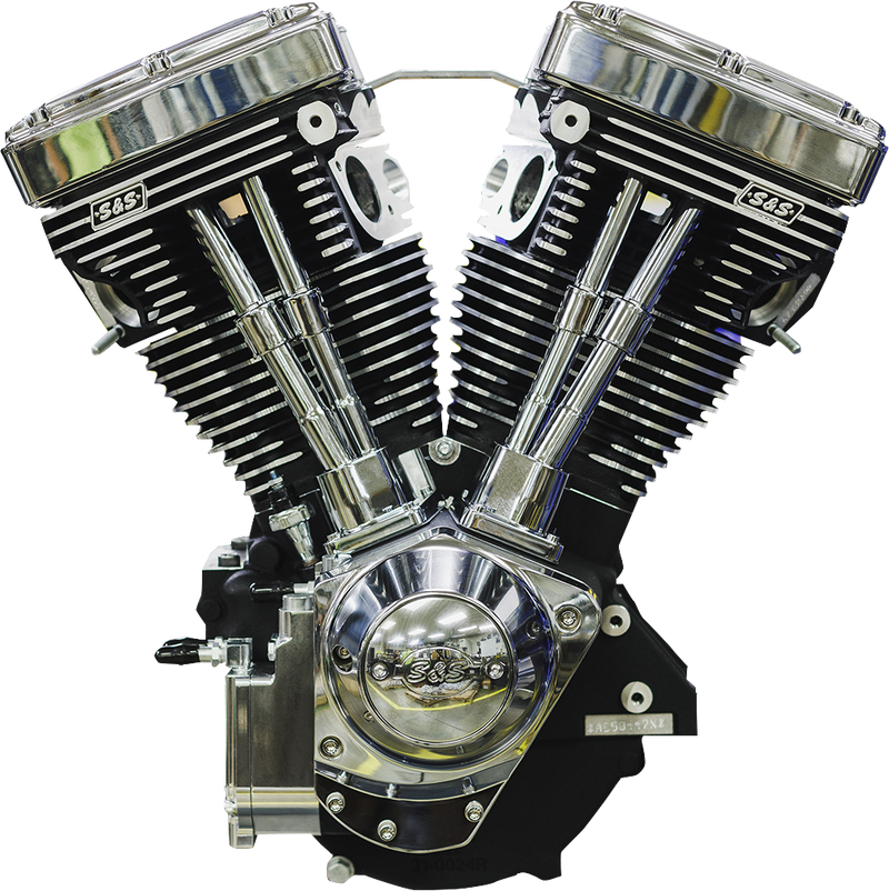 S&S CYCLE V124 Series Long Block Engine without Induction/Ignition