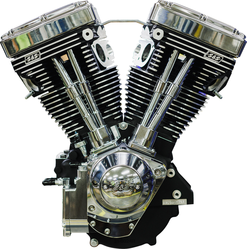 S&S CYCLE V124 Series Long Block Engine without Induction/Ignition
