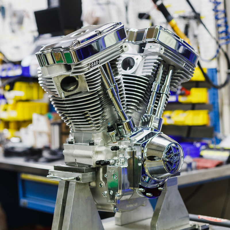 S&S CYCLE V111 Long-Block Engine without Induction/Ignition