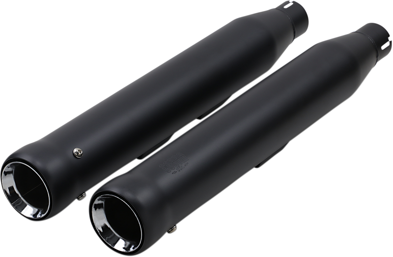 COBRA Neighbor Hater Mufflers - Black - '07-'17 Softail
