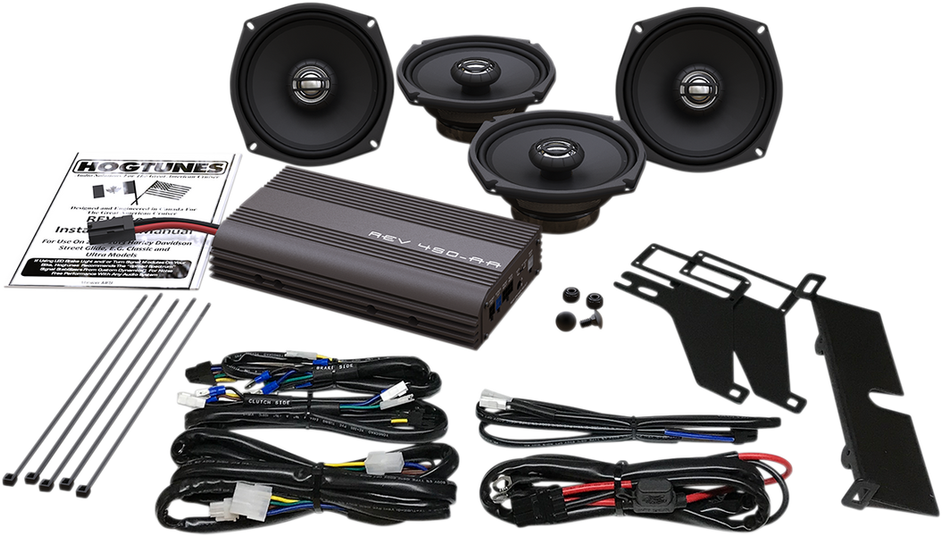 HOGTUNES REV 450 200-Watt Amplifier / 5-1/4