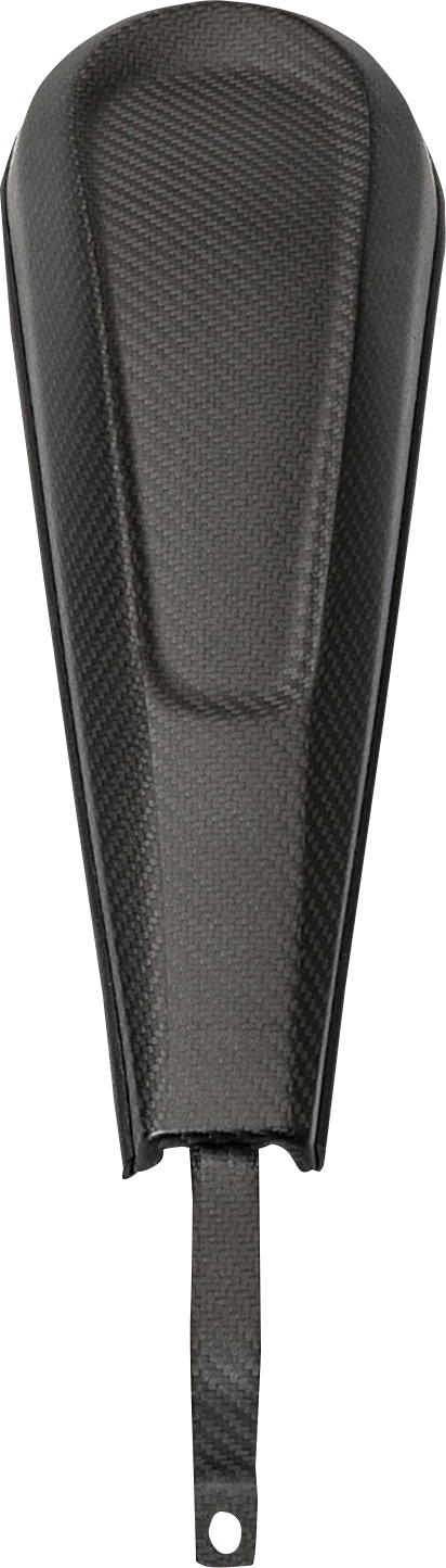 SLYFOX Carbon Fiber Dash Panel - Without Hole - Matte Black - '22 SOFTAIL & TOURING