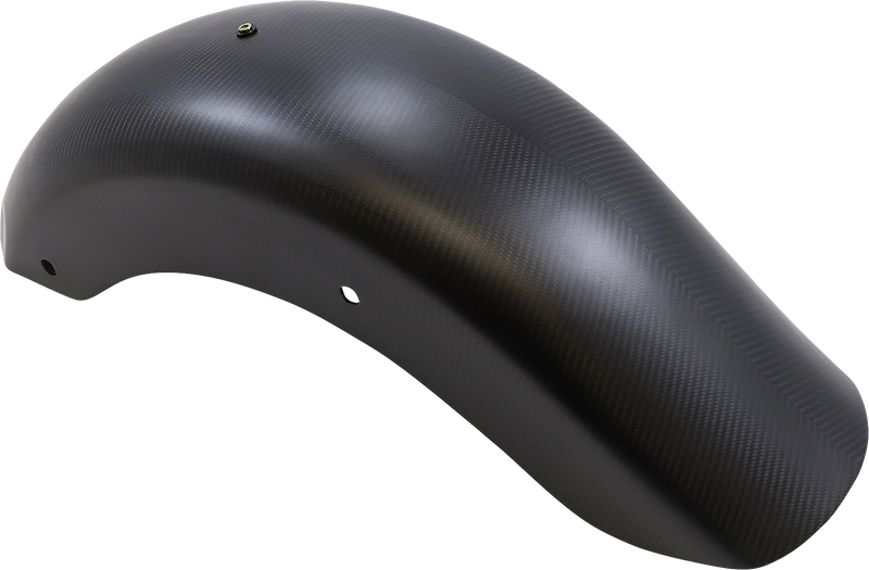 SLYFOX Carbon Fiber Rear Fender - Matte Black - '09-'22 SOFTAIL & TOURING