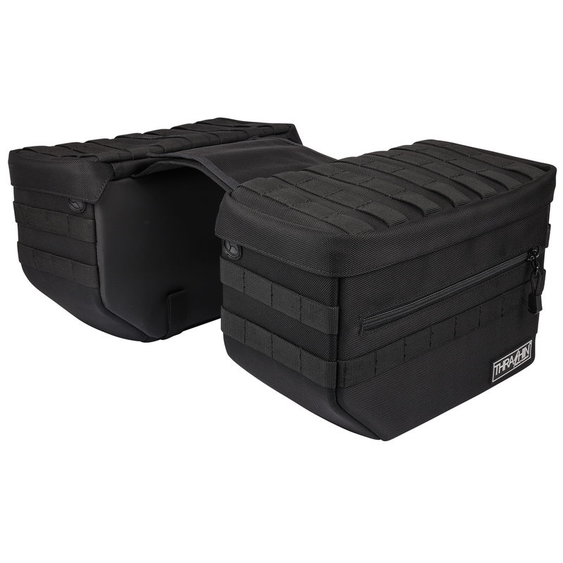 THRASHIN SUPPLY CO. Escape Saddlebags - Black