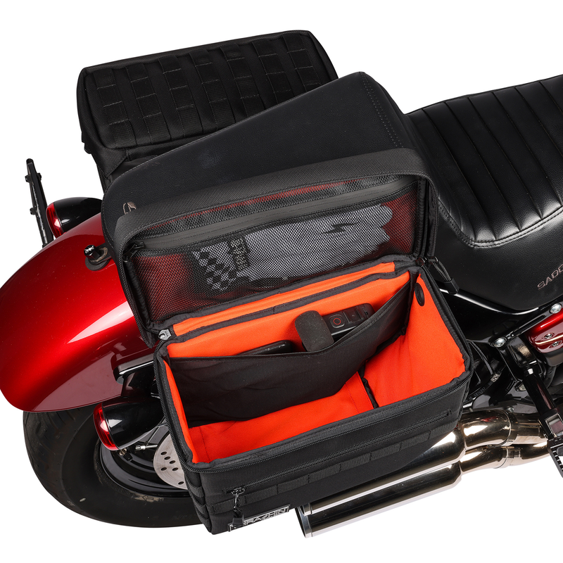 THRASHIN SUPPLY CO. Escape Saddlebags - Black