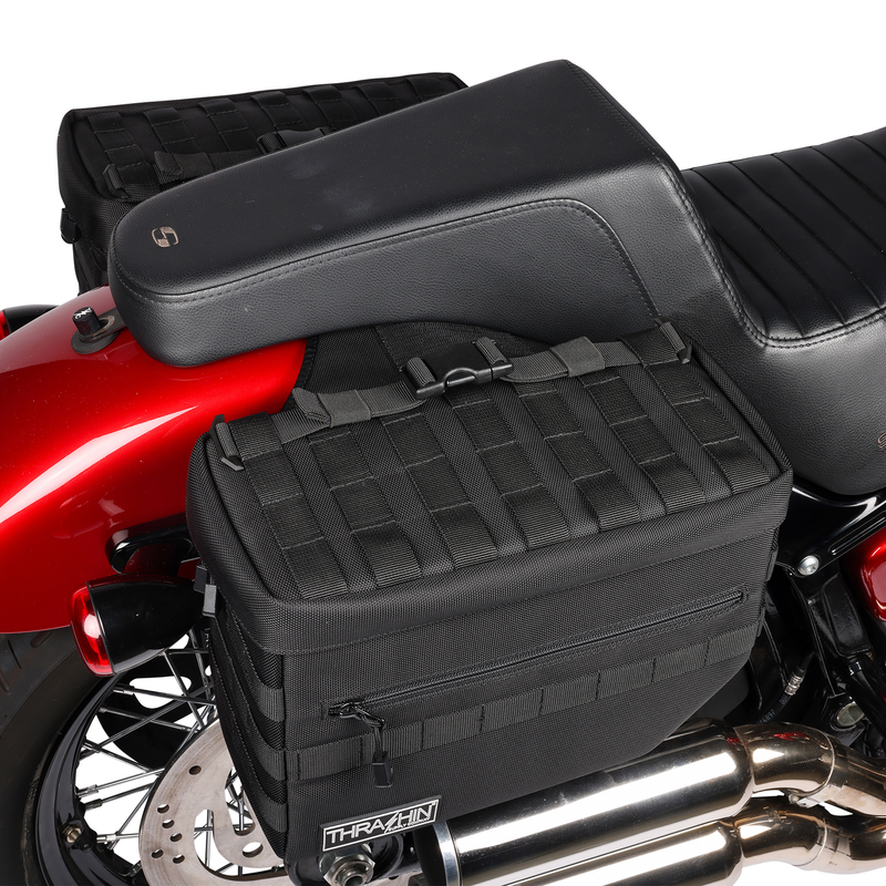 THRASHIN SUPPLY CO. Escape Saddlebags - Black
