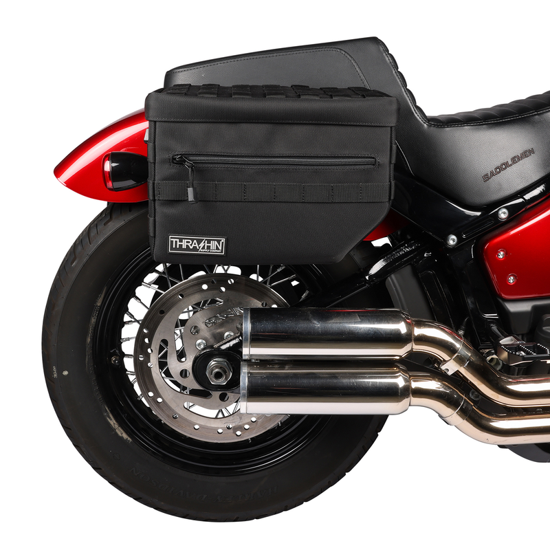 THRASHIN SUPPLY CO. Escape Saddlebags - Black