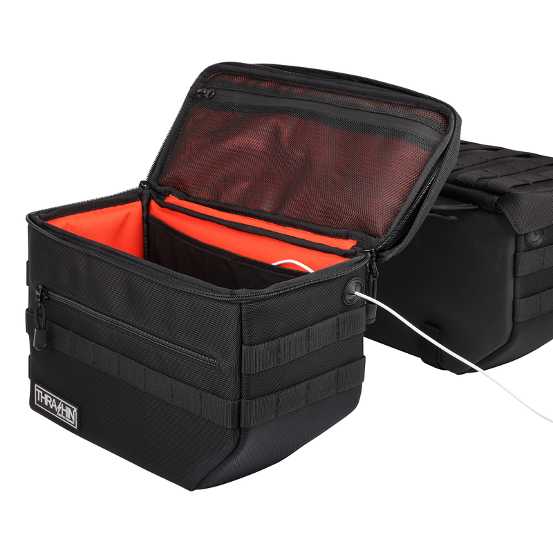 THRASHIN SUPPLY CO. Escape Saddlebags - Black