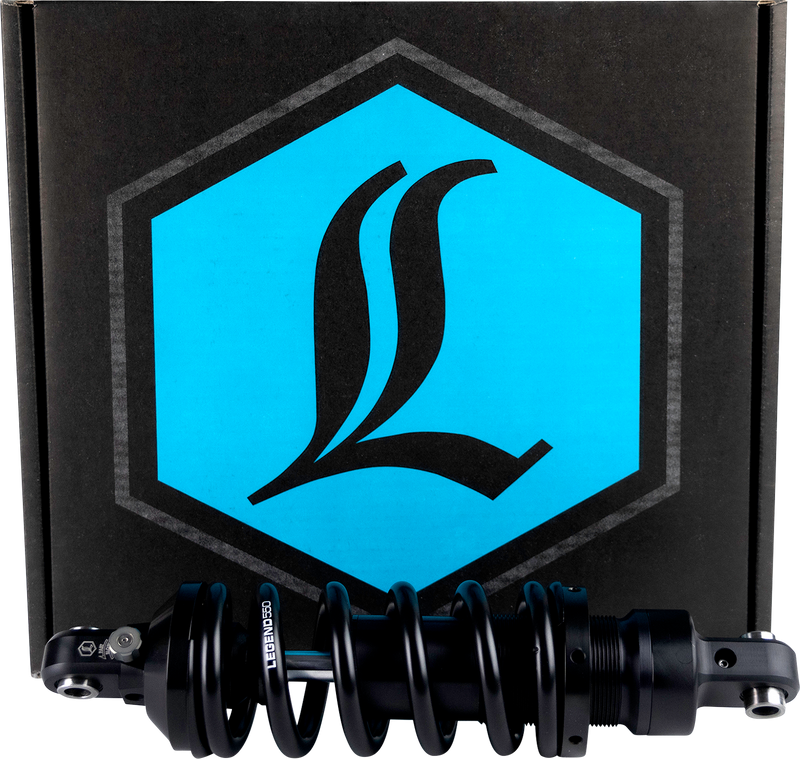 LEGEND SUSPENSION REVO-A Shock - Mono Performance Suspension for Softail Models