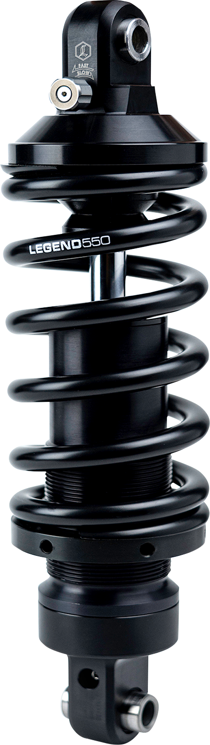 LEGEND SUSPENSION REVO-A Shock - Mono Performance Suspension for Softail Models