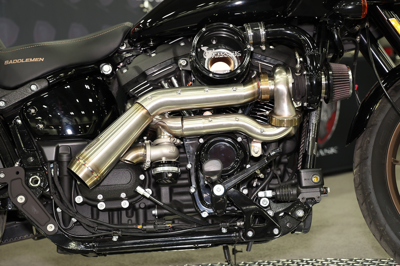 TRASK Tornado Turbo Performance Kit - Polished with Brushed Stainless Steel Exhaust