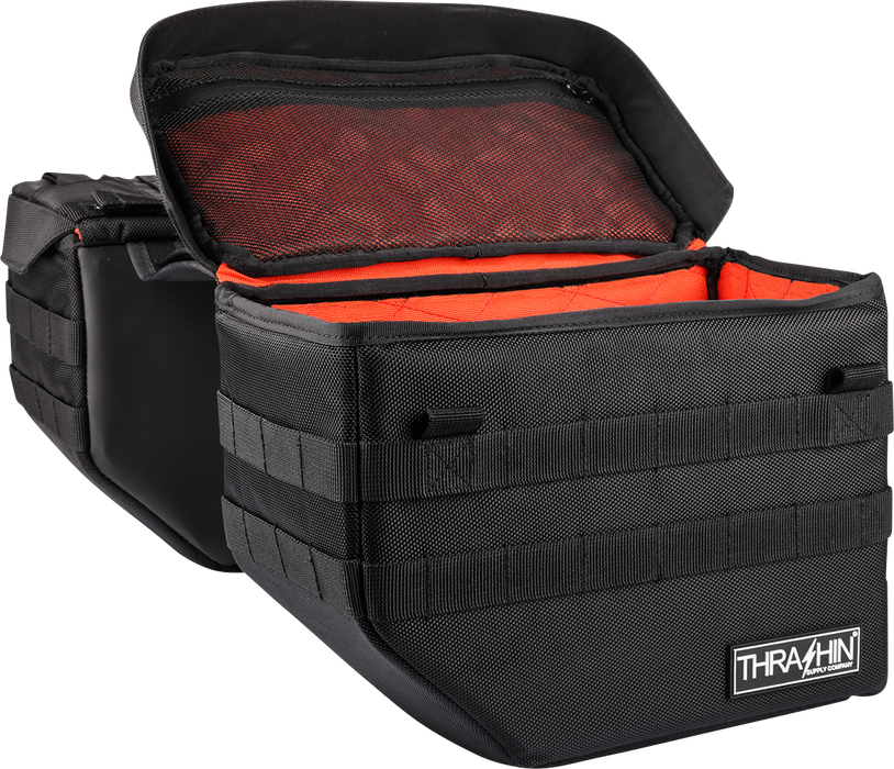 THRASHIN SUPPLY CO. Expedition Saddlebags - Black