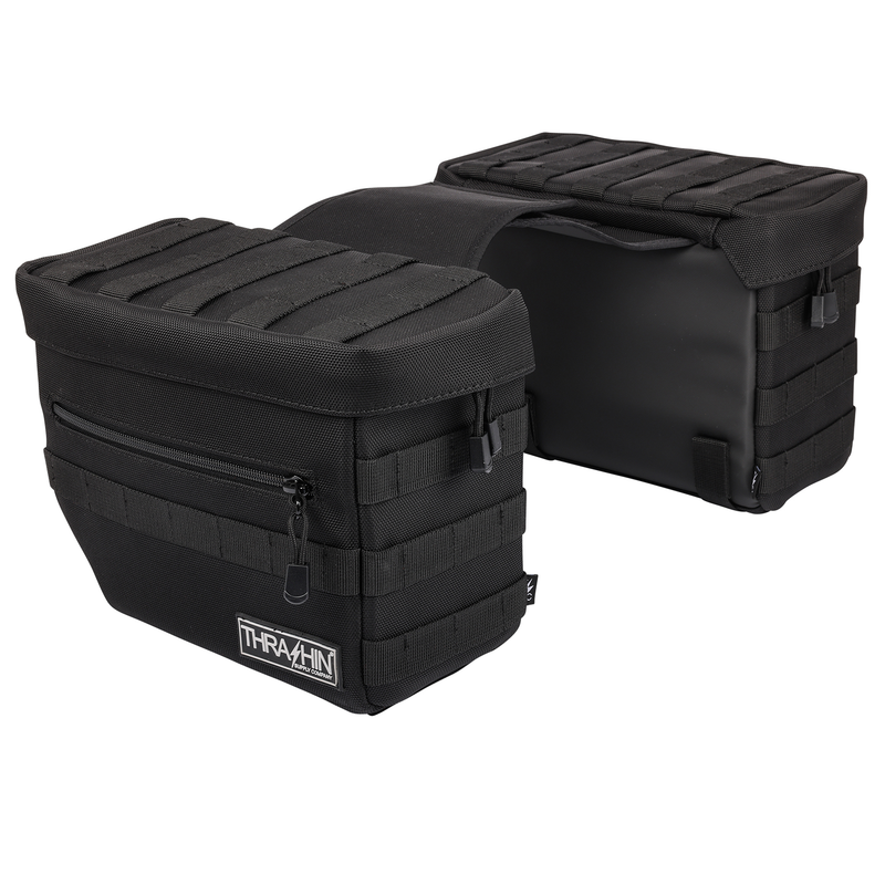 THRASHIN SUPPLY CO. Essential Saddlebags - Black