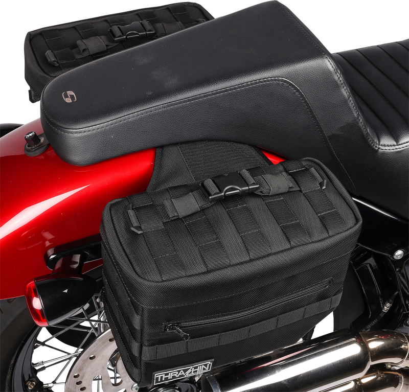 THRASHIN SUPPLY CO. Essential Saddlebags - Black
