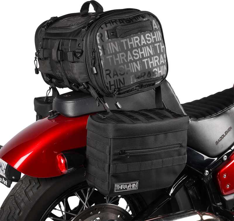 THRASHIN SUPPLY CO. Essential Saddlebags - Black