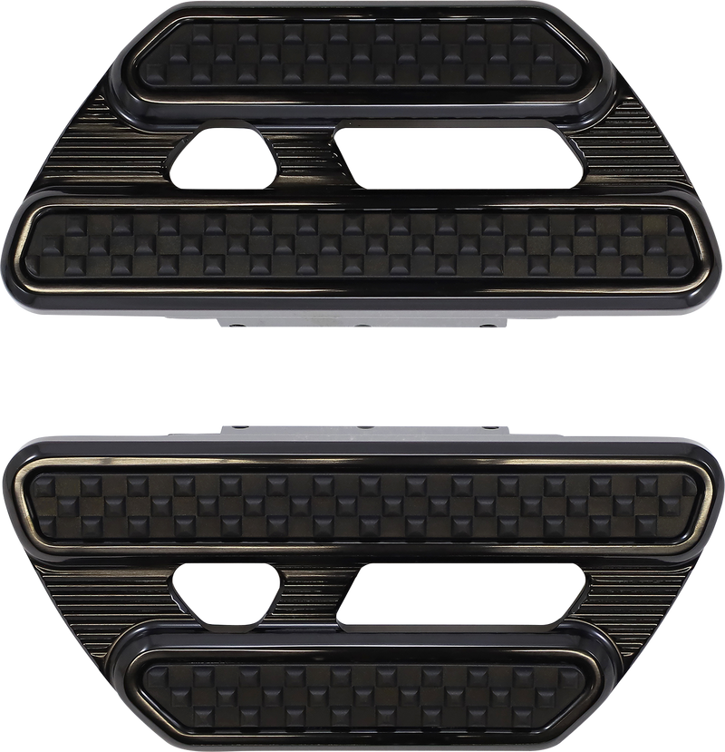 ARLEN NESS Method Passenger Floorboard - Black - 1980-2022 TOURING, SOFTAIL MODELS