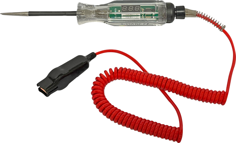 CUSTOM DYNAMICS Circuit Tester - Digital - Heavy-Duty - Universal