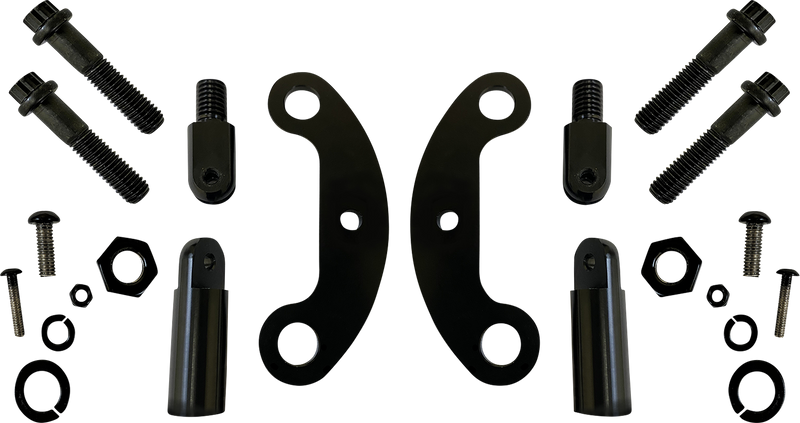 CUSTOM DYNAMICS Front Brake Caliper Mount Kit for ProBeam Fog Light Mount