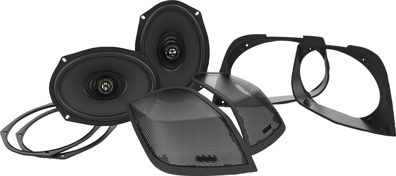 HOGTUNES Cut-In Lid Kit with Speakers RETRO 692 LID-RM