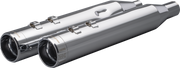KHROME WERKS 4-1/2" HP-Plus® Slip-On Mufflers - Chrome Klassic Tip 202925
