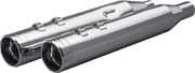 KHROME WERKS 4-1/2" HP-Plus® Slip-On Mufflers - Chrome Klassic Tip 202975