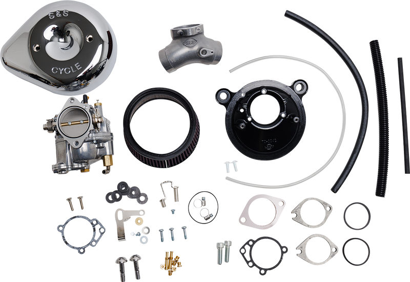 S&S CYCLE Super E Carburetor with Stealth Air Cleaner Kit - Chrome - 2006 Twin Cam