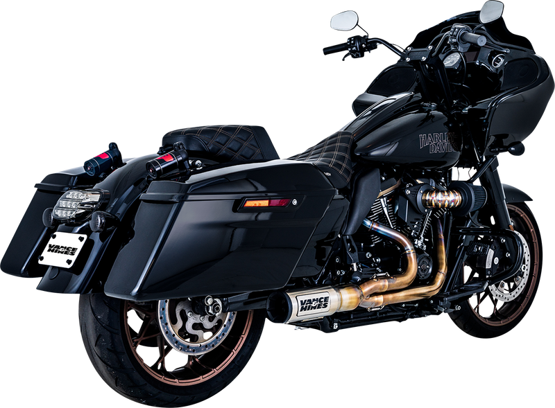 VANCE & HINES VO2 Falcon Air Intake - Stainless Steel -'17-'24 SOFTAIL & TOURNG