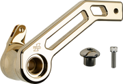 PRO-ONE PERF.MFG. Touring T-Rex Shorty Brake Arm - Gold - '08 -'13 FL 500772TIN
