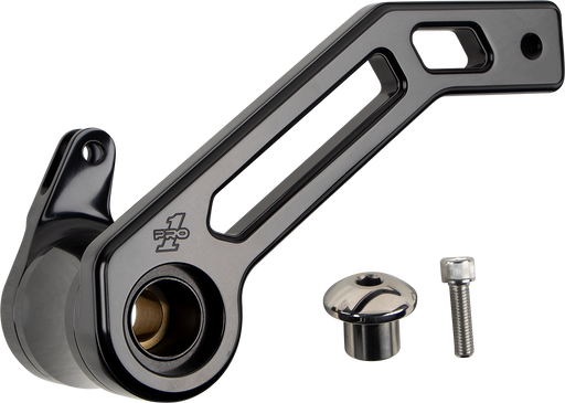 PRO-ONE PERF.MFG. Touring T-Rex Shorty Brake Arm - Black - '08-'13 FL 500772B