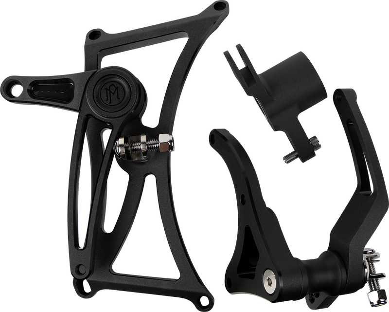 PERFORMANCE MACHINE (PM) Mid Control - Black - '14-'16 Touring