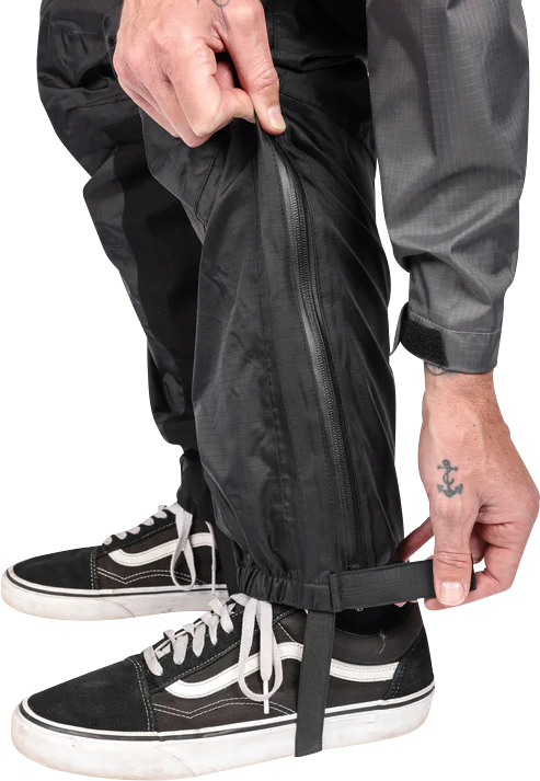 THRASHIN SUPPLY CO. Mission Rain Pants - Black - S/M