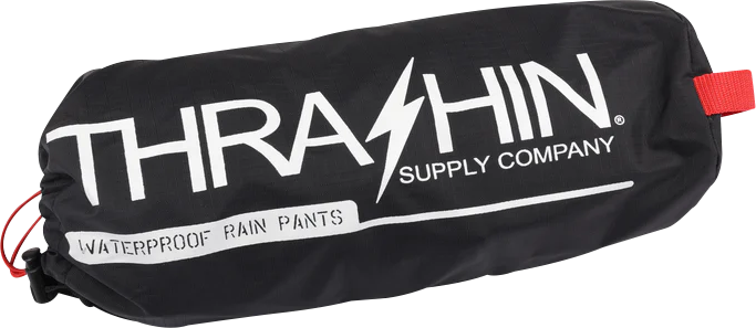 THRASHIN SUPPLY CO. Mission Rain Pants - Black - L/XL