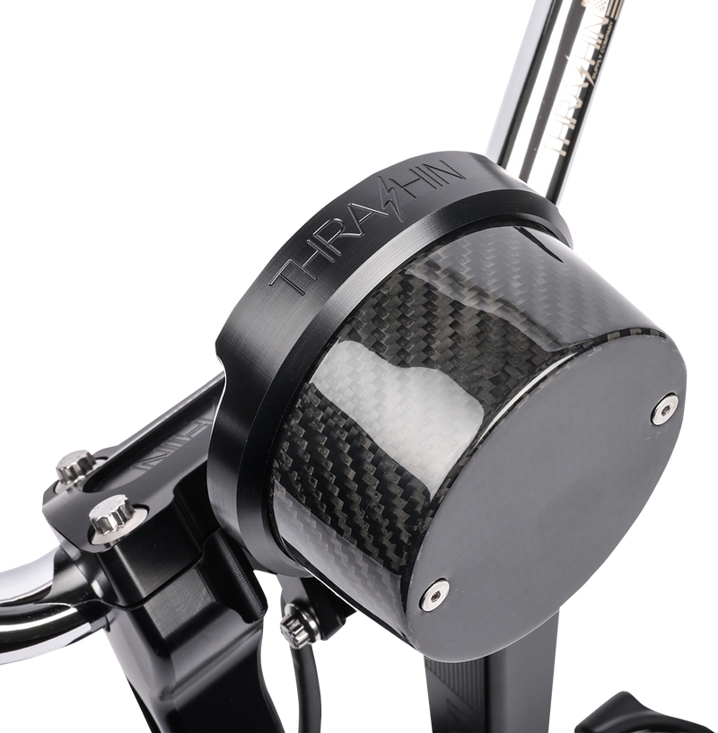 THRASHIN SUPPLY CO. Gauge Relocation Kit - Black