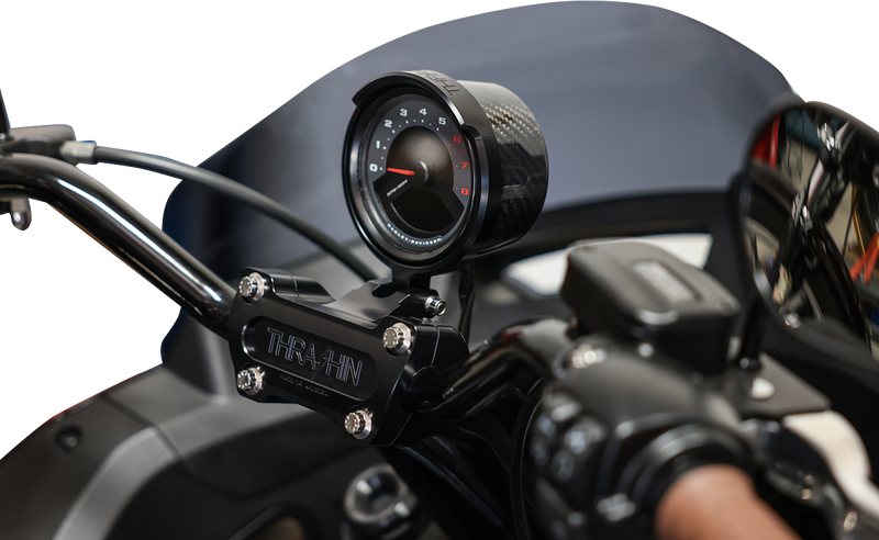 THRASHIN SUPPLY CO. Gauge Relocation Kit - Black