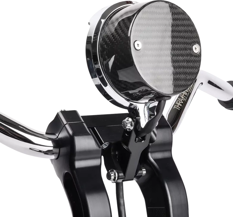 THRASHIN SUPPLY CO. Gauge Relocation Kit - Chrome