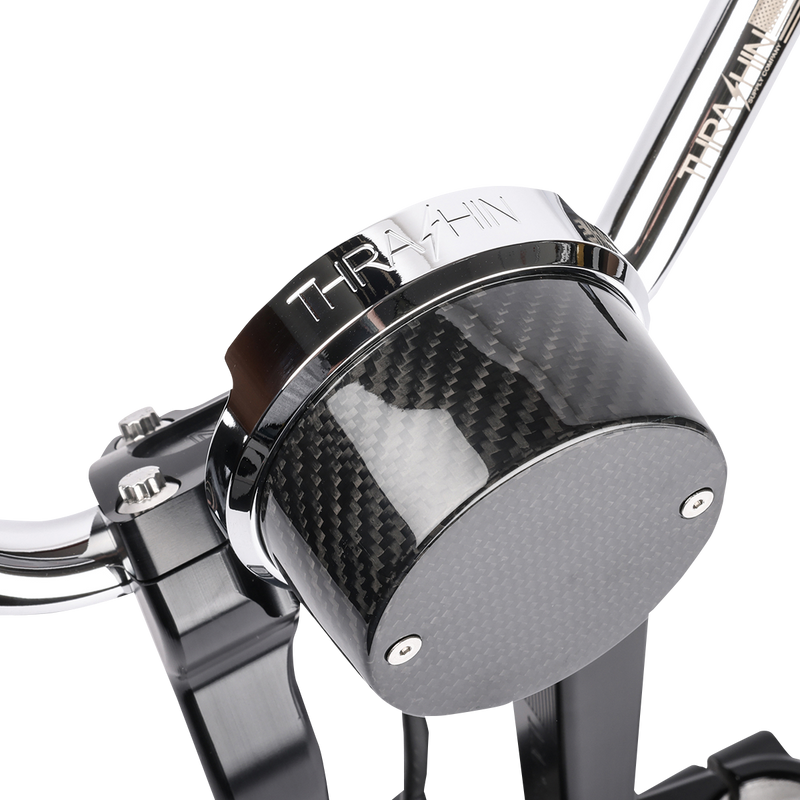 THRASHIN SUPPLY CO. Gauge Relocation Kit - Chrome